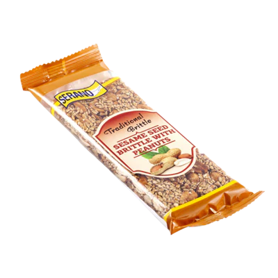 Pasteli (Brittle) With Peanuts - Serano - 60 gram bar