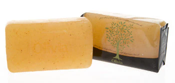 Olivia Natural Glycerine Exfoliating Body Soap - 125 gr bar