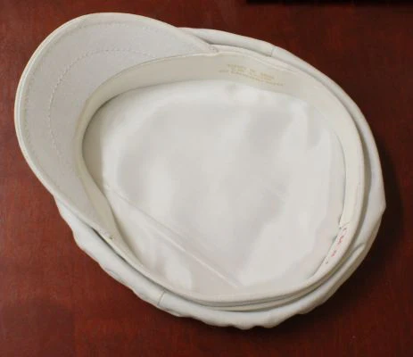 Authentic Greek Fisherman's Cap - Cotton - White - Image 5
