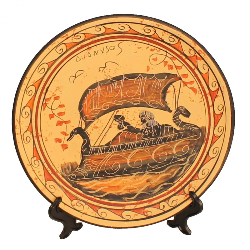 Ceramic Plate - 9'' - Beige - Hand Painted - 1 pc - Image 11