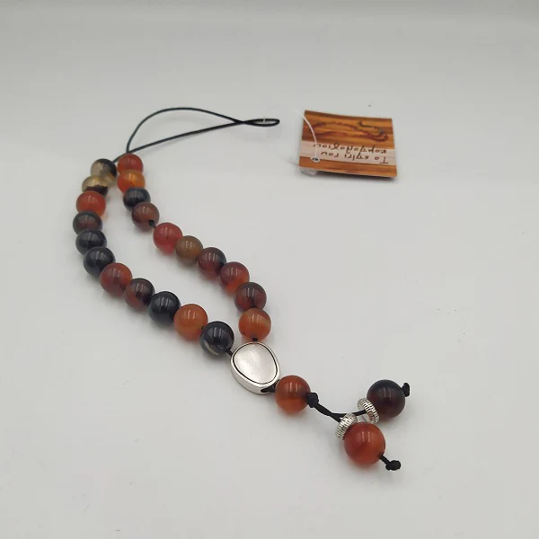 Worry Beads - Carnelian Agate