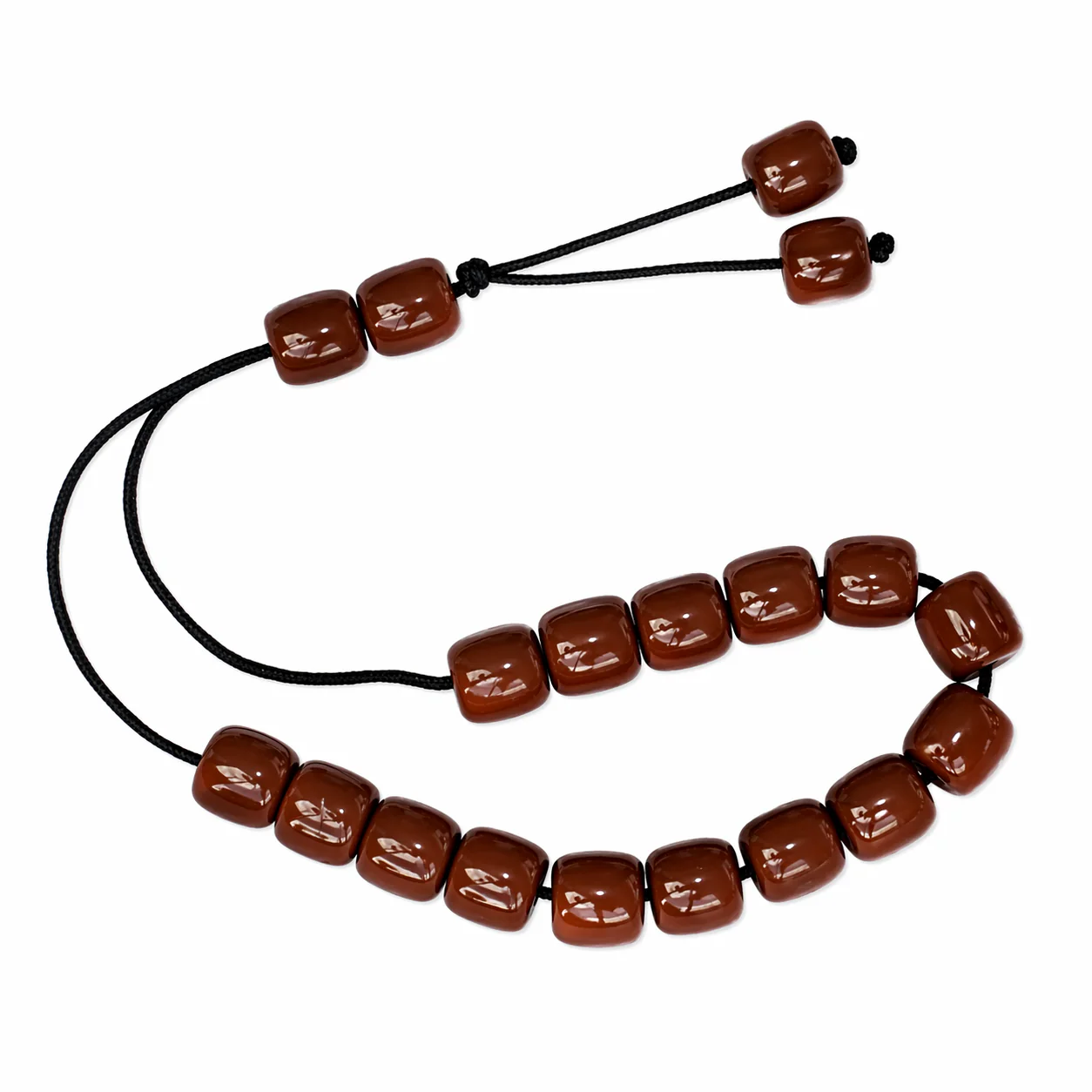Worry Beads - Classic - Brown - 1 pc.