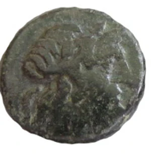 Greek Bronze Coin - Zeus - 1 pc