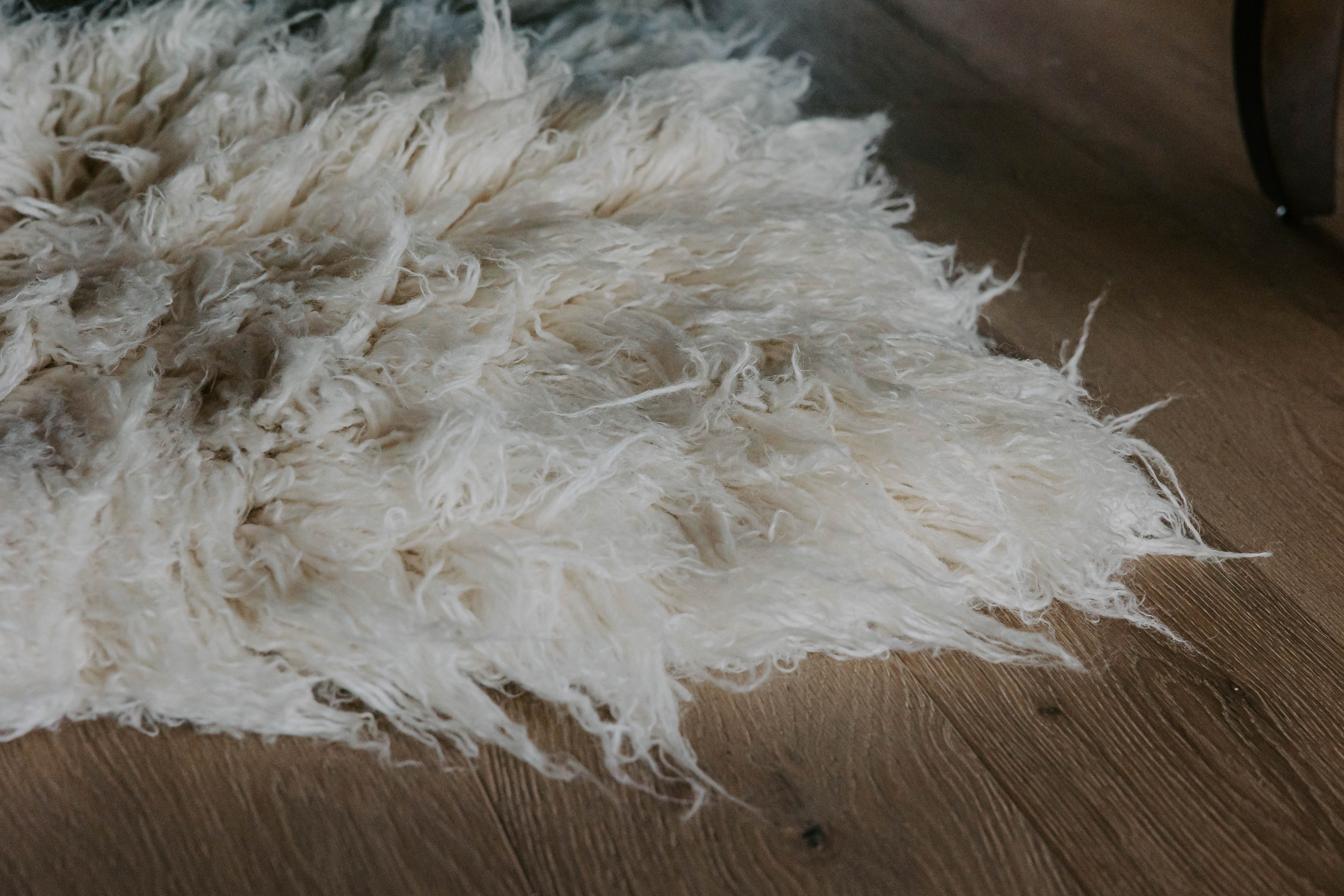 Flokati Rug - Natural White - 4000 g/m2 - 5' x 8' - Image 2