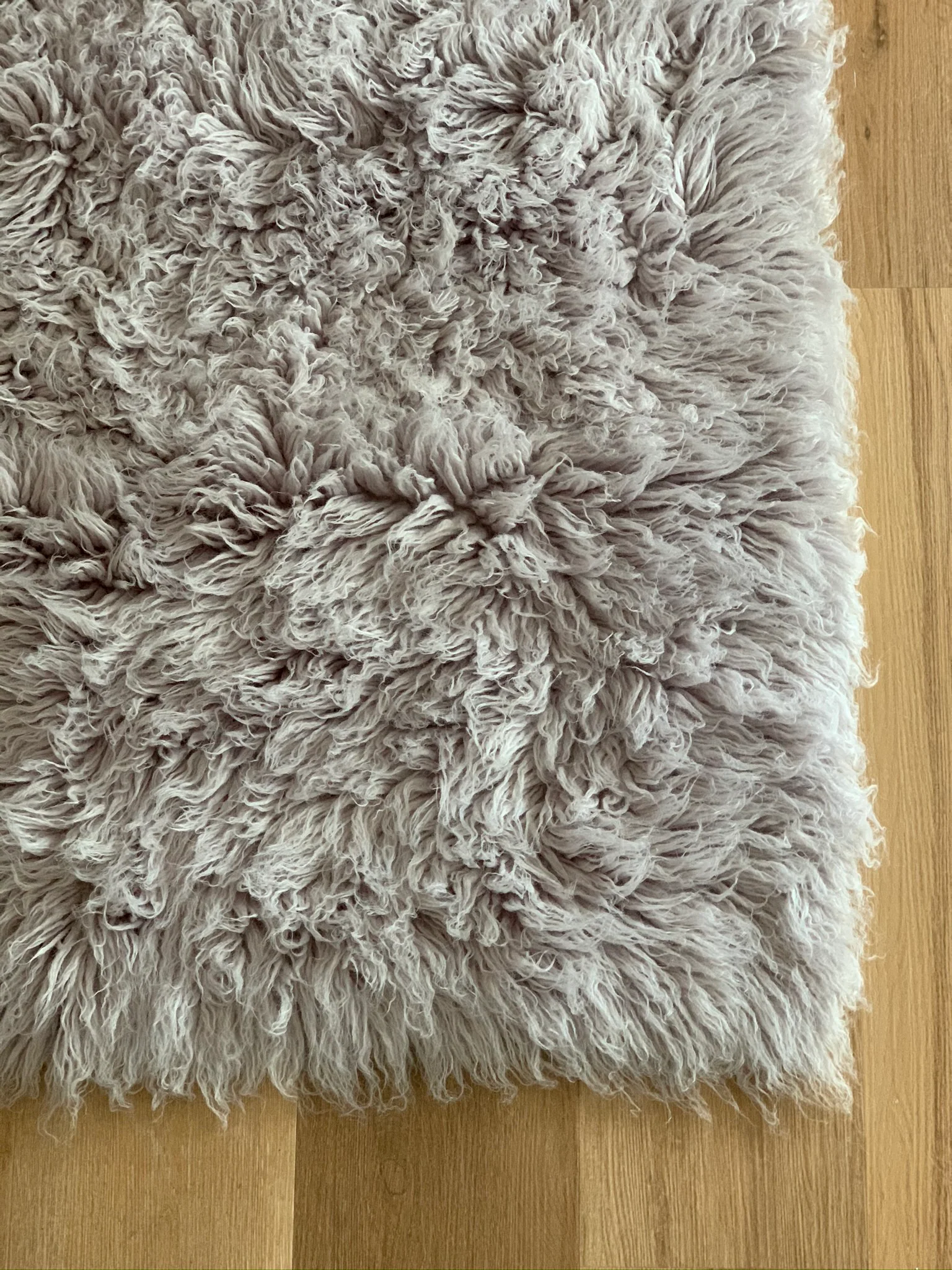 Flokati Rug - Pastel Violet - 2000 g/m2 - 3' x 5' - Image 2